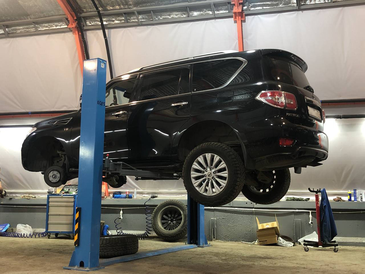 автосервис NISSAN текстильщики PATROL Y62