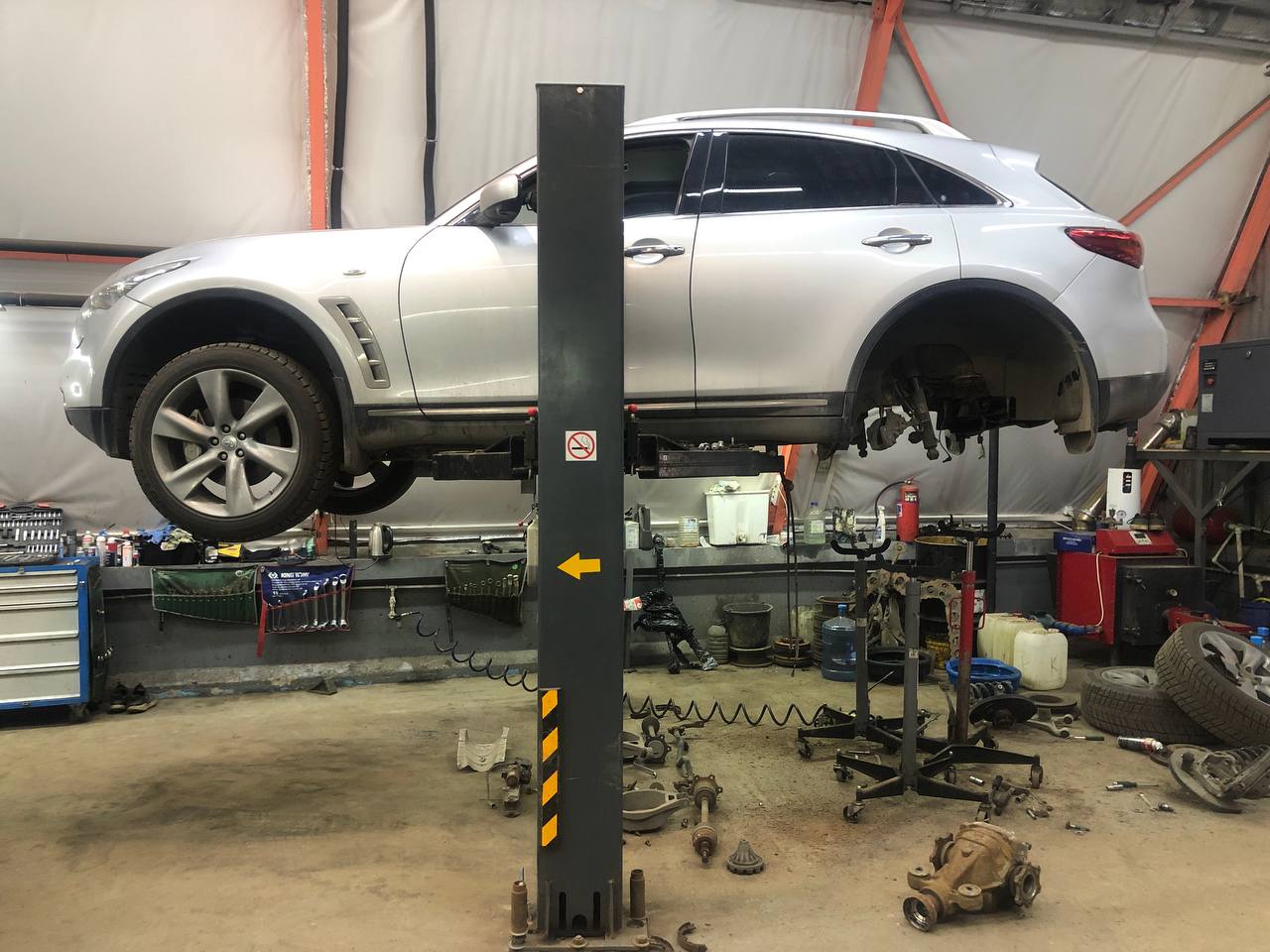 автосервис INIFINITI текстильщики QX70 