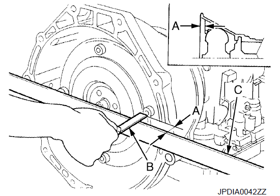 как установить поставить акпп INFINITI QX80